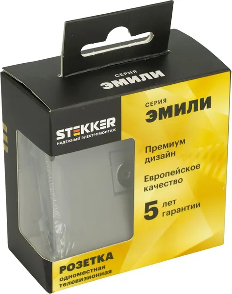 Изображение товара Розетка Stekker Эмили RST16-5108-10 / 49953
