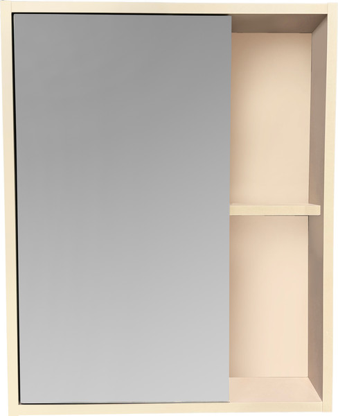 Изображение товара Шкаф с зеркалом для ванной Runo Эко 52 (какао)