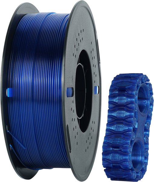 Изображение товара Пластик для 3D-печати Kingroon PETG Economic Fluo Blue 1.75mm / NPETG014-ZX (1кг)