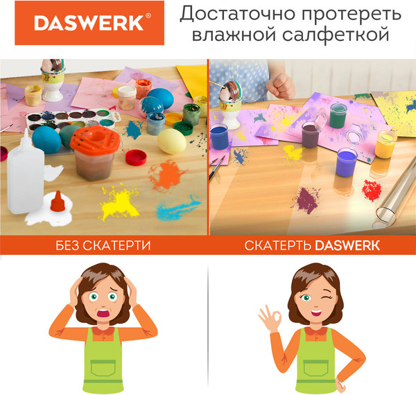 Изображение товара Пленка защитная для стола Daswerk 607874