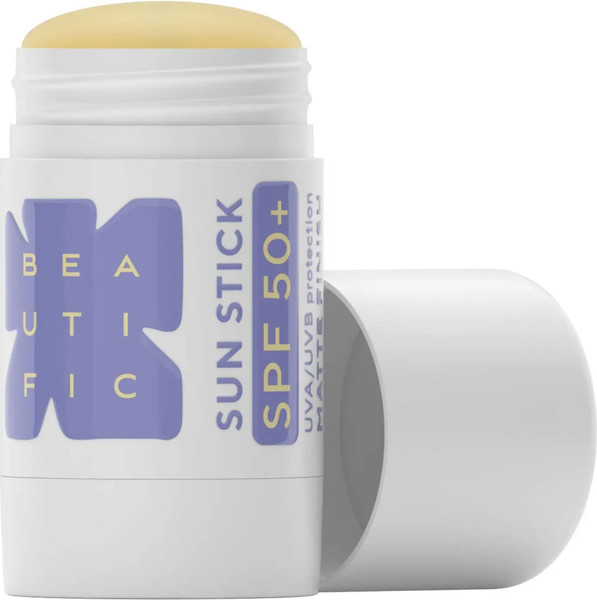 Изображение товара Стик солнцезащитный Beautific с SPF 50 матирующий (20мл)