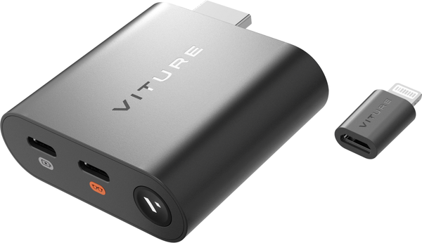 Изображение товара Адаптер Viture HDMI XR + адаптер Lightning на Micro B / One-iPAdLmAd-Blk