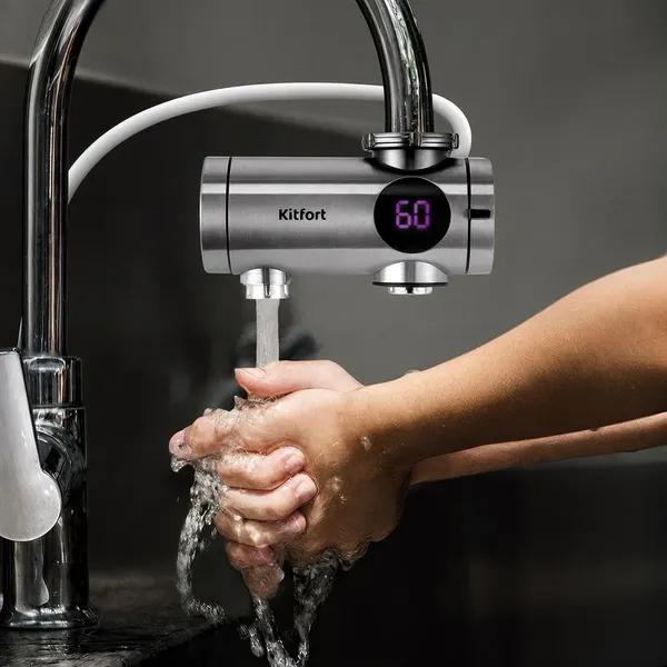 Изображение товара Проточный водонагреватель Kitfort КТ-6523