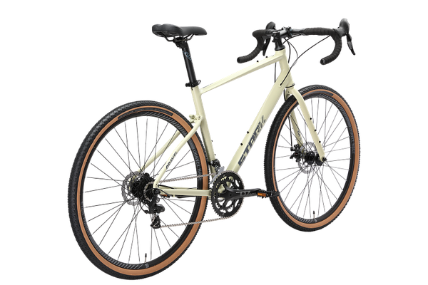 Изображение товара Велосипед STARK Gravel 700.2 D 2025 (S/M, палевый матовый/сине-серый, разобранный, в коробке)