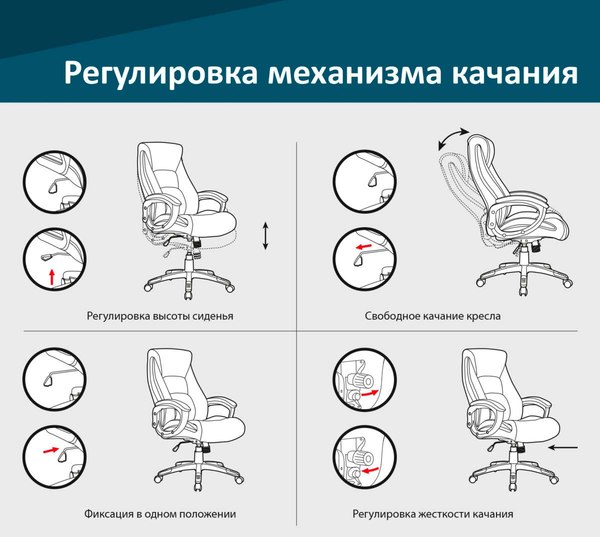 Изображение товара Механизм качания для кресла Brabix 532007