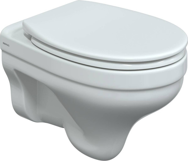 Изображение товара Унитаз подвесной Berges Albit S Rimless / 082107 (без сиденья)