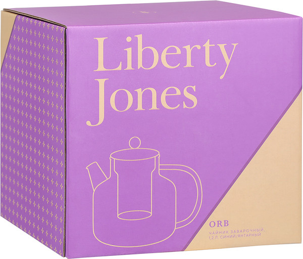 Изображение товара Заварочный чайник Liberty Jones Orb / LJ0000448 (синий/янтарный)