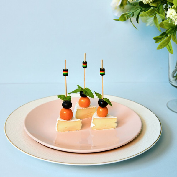 Изображение товара Набор шпажек для канапе Мультидом Бочонки NEW / BJ80-585 (24шт)