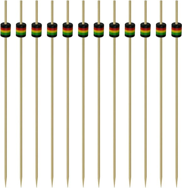 Изображение товара Набор шпажек для канапе Мультидом Бочонки NEW / BJ80-585 (24шт)
