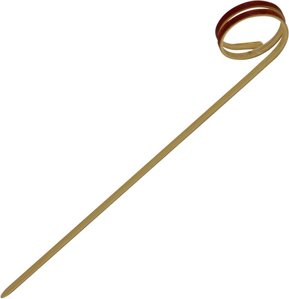 Изображение товара Набор шпажек для канапе Мультидом Завиток NEW / BJ80-609 (24шт, красный)