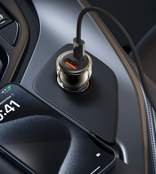 Изображение товара Зарядное устройство автомобильное XO A30+C30 / CC60 (черный)