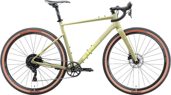 Изображение товара Велосипед STARK GRL 700.5 D 2025 (M, хаки матовый/лимонный)
