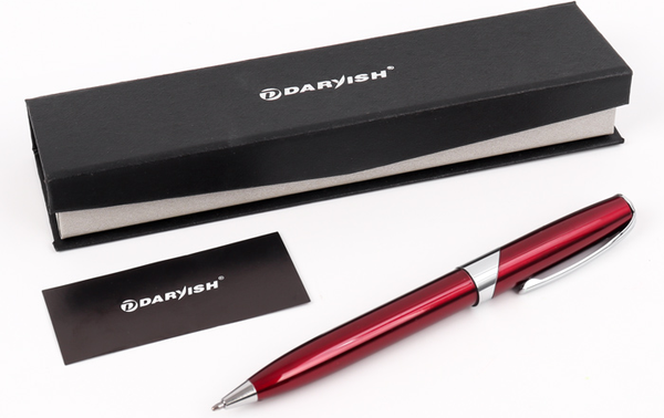 Изображение товара Ручка шариковая Darvish SR-3271 (красный/серебристый)