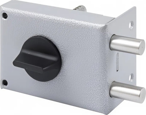 Изображение товара Замок накладной Омега ЗН1-1.2 (ГЛ) (серый)