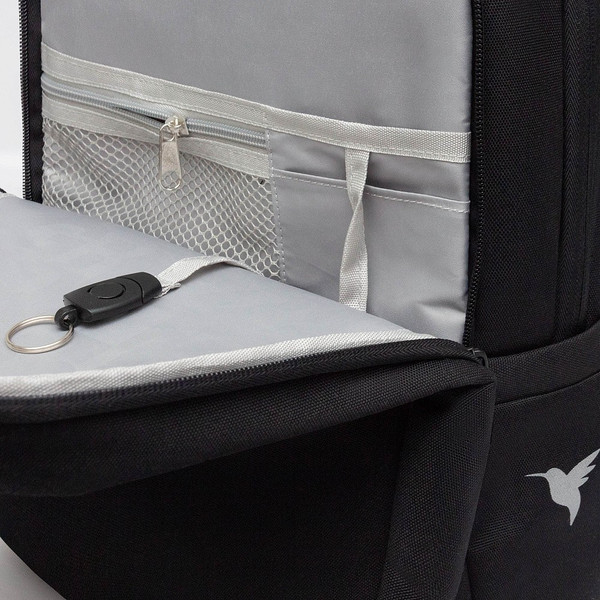 Изображение товара Школьный рюкзак Grizzly RG-566-8 (черный/розовый)