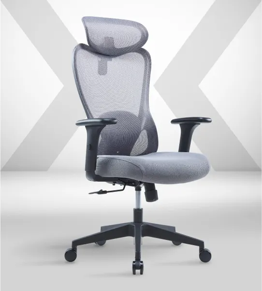 Изображение товара Кресло офисное Sparx FRS-18 (Dino Black/Light Grey)