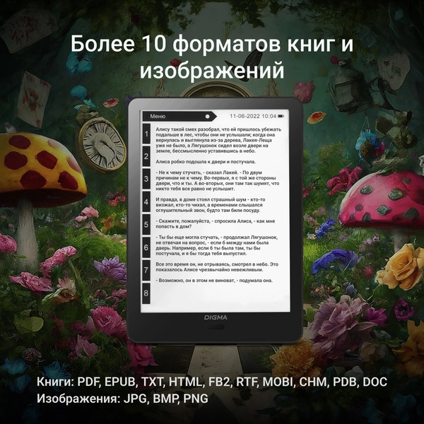 Изображение товара Электронная книга Digma A8B