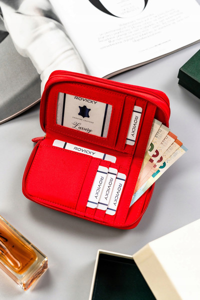 Изображение товара Портмоне Cedar 4U Cavaldi / N122-APU-BL (красный)