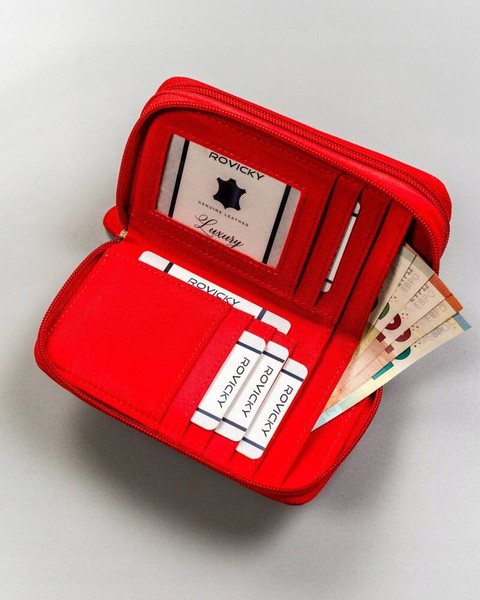 Изображение товара Портмоне Cedar 4U Cavaldi / N122-APU-BL (красный)