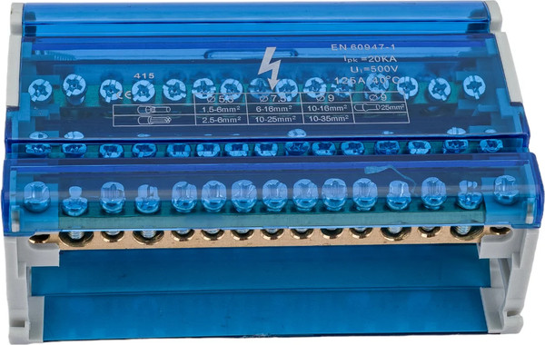 Изображение товара Шина нулевая в корпусе Stekker LD505-415 / 39685