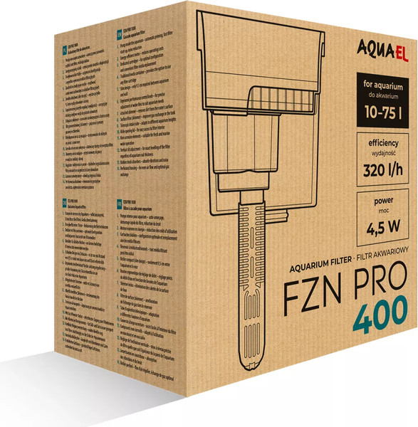 Изображение товара Фильтр для аквариума Aquael Filters For Aquariums Fzn Pro 400 / 132051
