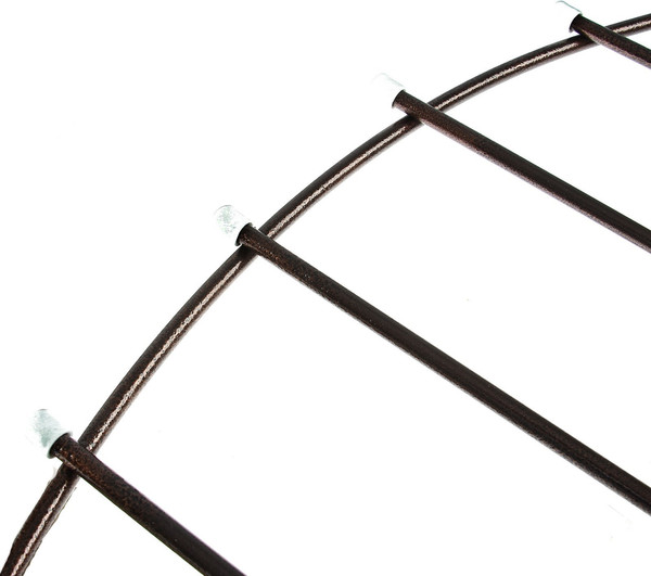 Изображение товара Изгородь декоративная Sima-Land Вертикаль 73x410см 5 секций / 2083035 (бронзовый)