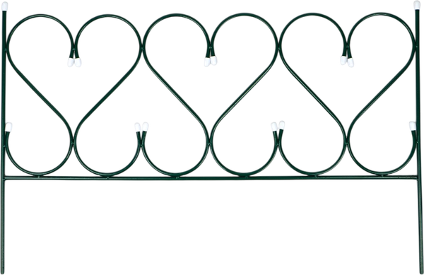 Изображение товара Изгородь декоративная Sima-Land Изящный 58x440см 5 секций / 10874109 (зеленый)