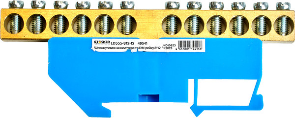 Изображение товара Шина нулевая Stekker LD555-812-12 / 49541