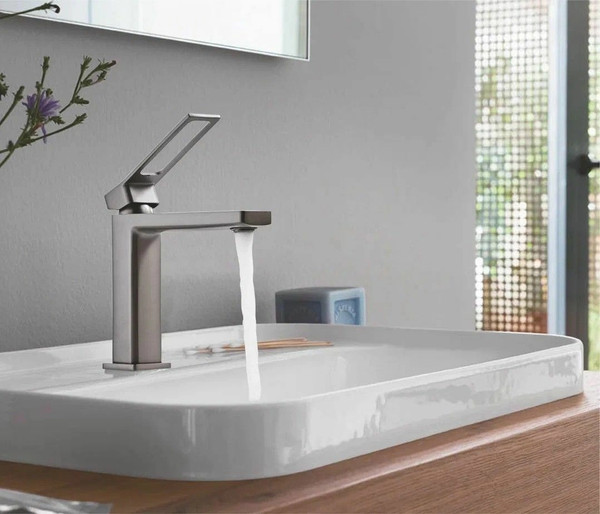 Изображение товара Смеситель Shevanik S6901T (оружейная сталь)