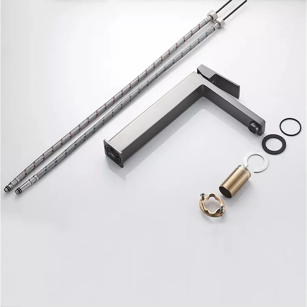 Изображение товара Смеситель Shevanik S9611T (оружейная сталь)