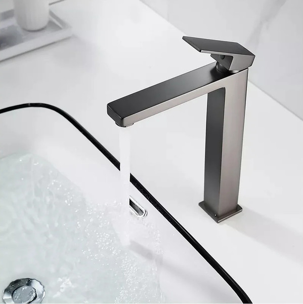 Изображение товара Смеситель Shevanik S9611T (оружейная сталь)