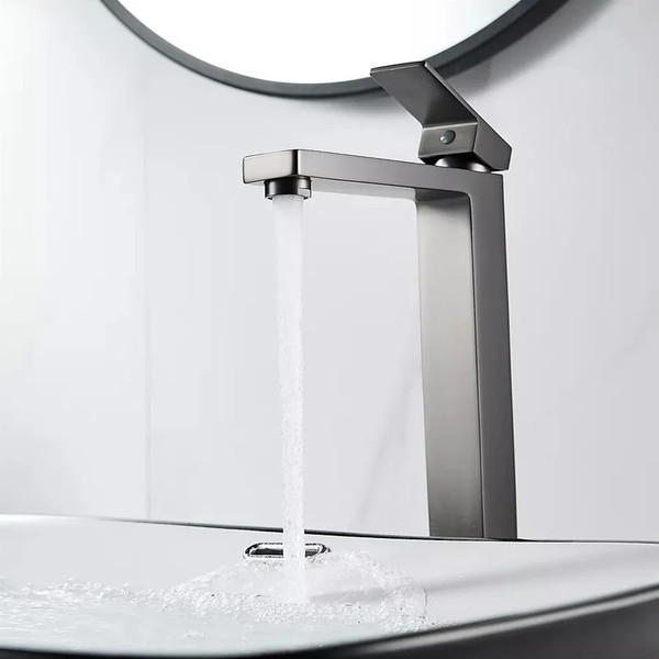 Изображение товара Смеситель Shevanik S9611T (оружейная сталь)