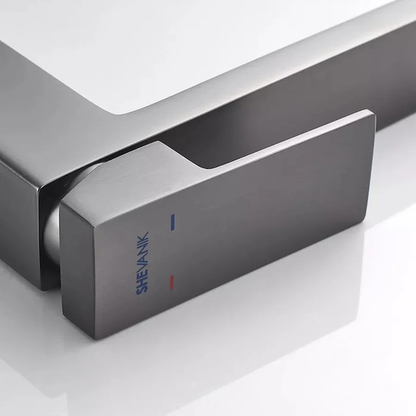 Изображение товара Смеситель Shevanik S9611T (оружейная сталь)