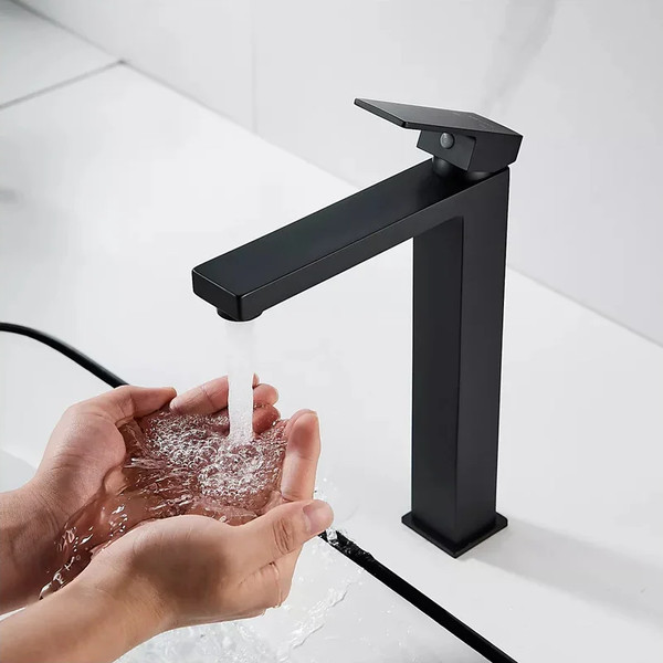 Изображение товара Смеситель Shevanik S9611H (черный)