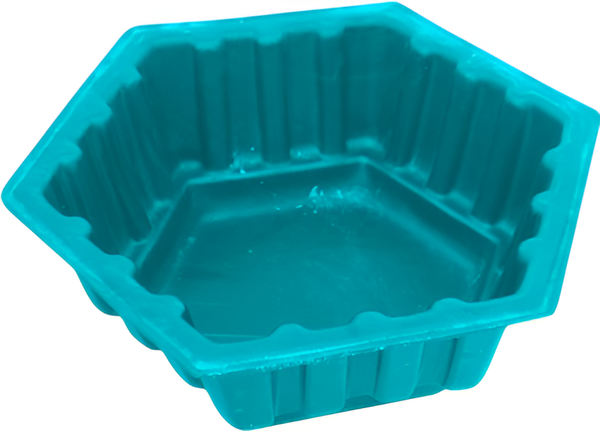 Изображение товара Грядка модульная Polimerlist Малая Шестигранник №10 (зеленый)