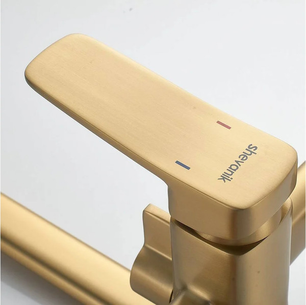 Изображение товара Смеситель Shevanik S9902G (золотой сатин)