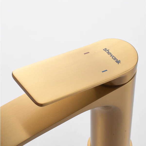 Изображение товара Смеситель Shevanik S4101G (золотой сатин)