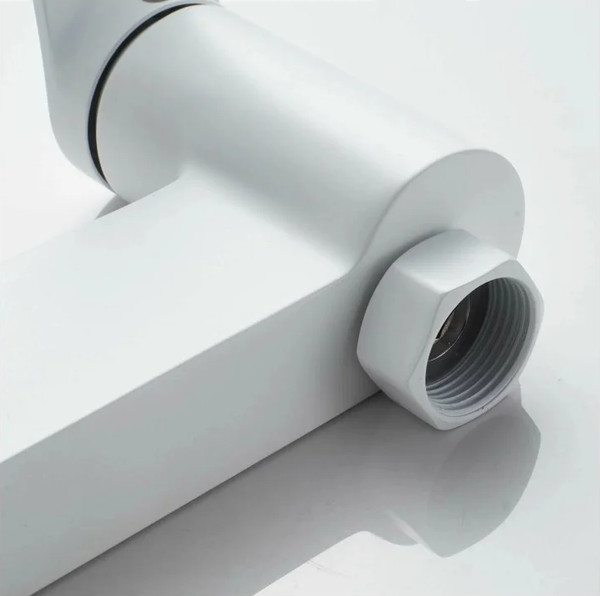 Изображение товара Смеситель Shevanik S4102C (белый)