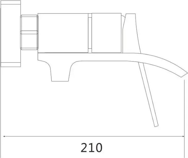 Изображение товара Смеситель Shevanik S4102C (белый)