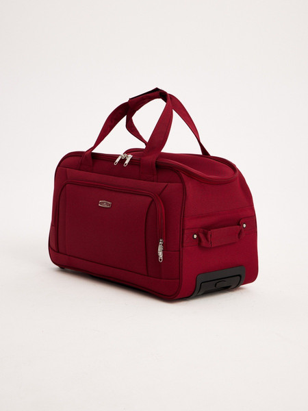 Изображение товара Сумка дорожная L'case Boston (M, бордовый-черный)