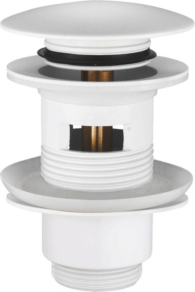 Изображение товара Донный клапан Rose RS01C (белый)