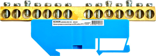 Изображение товара Шина нулевая Stekker LD555-812-14 / 49542