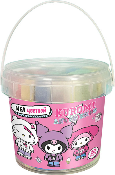 Изображение товара Набор мела канцелярского Centrum Куроми / 77053 (20шт)