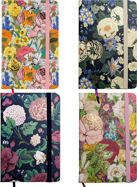 Изображение товара Записная книжка Centrum Цветы в линейку / 81137