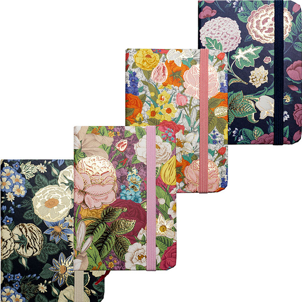 Изображение товара Записная книжка Centrum Цветы в линейку / 81138