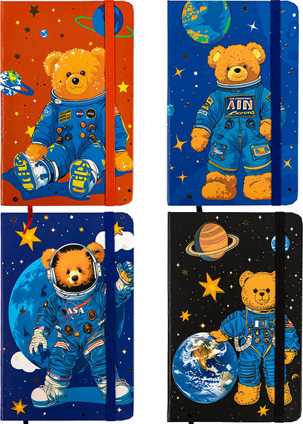 Изображение товара Записная книжка Centrum Медведь в космосе / 81139