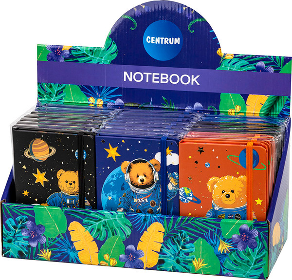 Изображение товара Записная книжка Centrum Медведь в космосе / 81139