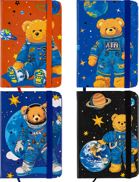 Изображение товара Записная книжка Centrum Медведь в космосе / 81140