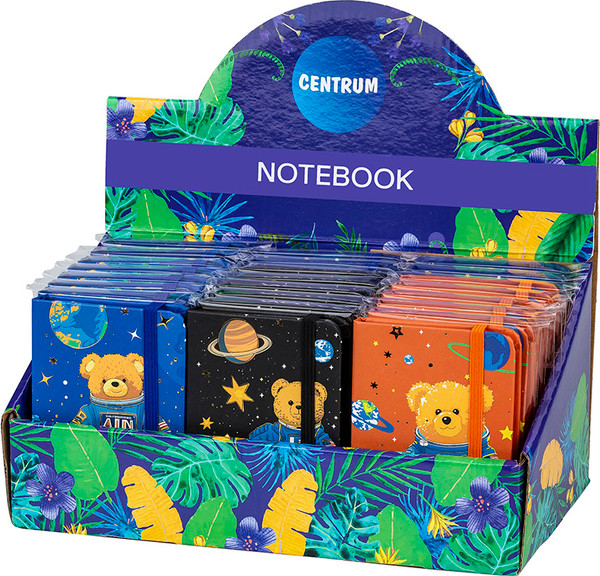 Изображение товара Записная книжка Centrum Медведь в космосе / 81140