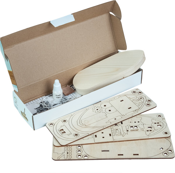 Изображение товара Корабль игрушечный Happycon Кораблик Буксир / HK-K004